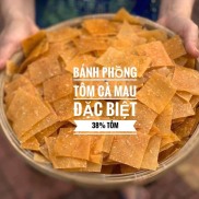 Bánh Phồng Tôm Năm Căn Cà Mau Hộp 500gr, Chính Gốc Cà Mau Loại Ngon