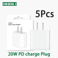 【Taotao Electronics】 5 Pack 20W Pd Usb C Charger สำหรับ Iphone 13 Pro Max 12 Mini 11 Fast Type Samsung Xiaomi Mi Quick Charging Adapter