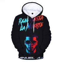 New Rapper Anuel AA 3d Print Hoodies Men Women Fashion Real Hasta La Muerte Hombres Hoodie Hip Hop Singer Sweatshirt Streetwear {in store}