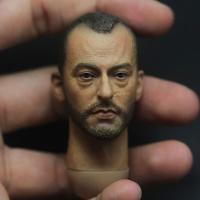 1/6 Jean Reno Head Sculpt ทหารชาย PVC แบบรูปแกะสลักพอดีกับตัวตุ๊กตาขยับแขนขาได้12