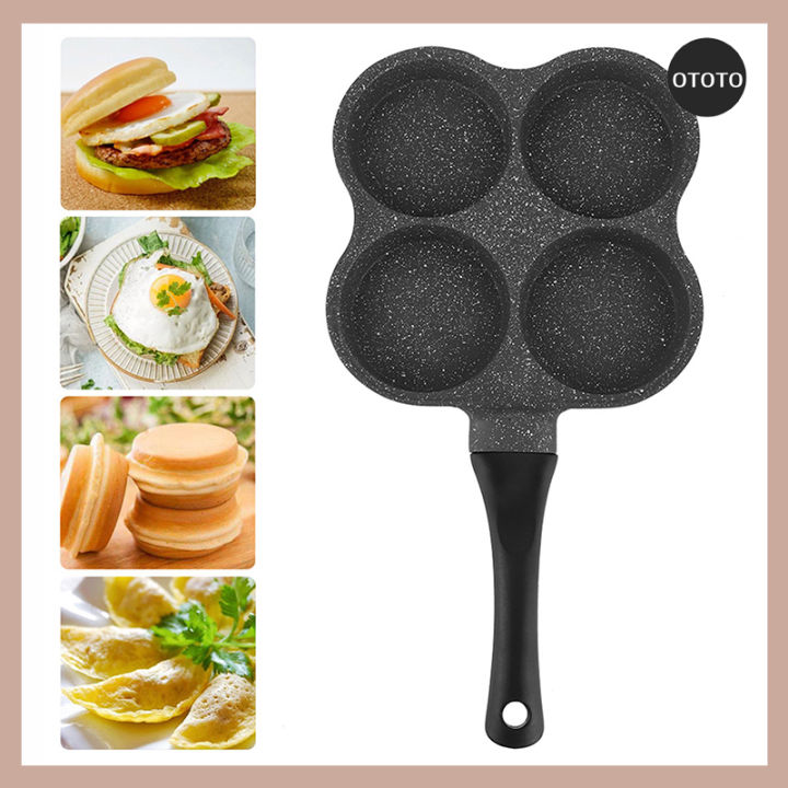 GCP Products Nonstick Omelet Pan With Egg Poacher, One Size, As Shown