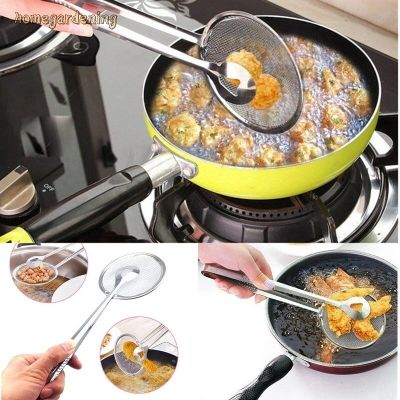 Stainless Steel Strainer Filter Mesh Spoon Fried Food Oil