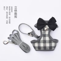 ต้นฉบับ Cat Leash Dog Vest Chest Back Kitten Dog Chain Super Small Cat Rope Teddy Bichon Pet Dog Leash