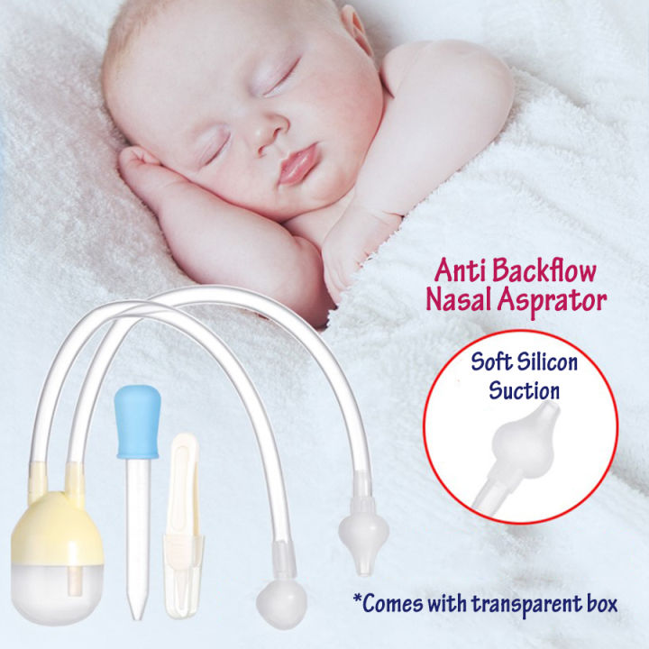 Baby Nasal Aspirator- (Nose Cleaner Anti Back Flow)