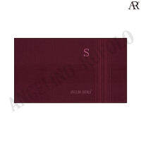 ANGELINO RUFOLO Handkerchief-S (ผ้าเช็ดหน้า) ผ้า 100% COTTON คุณภาพเยี่ยม ดีไซน์เรียบหรู Alphabet-S