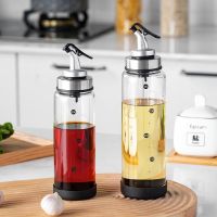 Onlycook Borosilicate Glass Oil Bottle Household Kitchen Leak-proof Oil Pot Scale Oil Control Vinegar Pot Soy Sauce Bottle