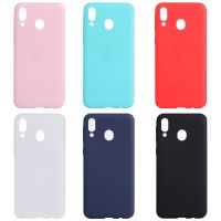 Candy Color Silicone TPU Case For Samsung Galaxy A40 Ultra thin Matte Soft Cover Phone case For Samsung A40 2019