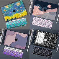 เคสเคสแข็งพิมพ์ลายสไตล์ใหม่2022สำหรับ Macbook Air 15.3 2023 A2941 M2 Pro 13.6นิ้ว M1 A2681สำหรับ Macbook Pro 13นิ้ว A2338 A2337 M1