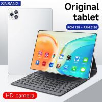 【ซื้อ 1 แถม 6】2023 ใหม่ แท็บเล็ต SINSANG 12 นิ้ว Full HD แท็บแล็ตของแท้ แท็บเล็ตโทรได้ 4g/5G แท็บเล็ตถูกๆ Andorid 11.0 แท็บเล็ตราคาถูก RAM16G ROM512G จัดส่งฟรี รองรับภาษาไทย หน่วยประมวลผล 11-core แท็บเล็ตสำหรับเล่นเกมราคาถูก แท็บเล็ตเด็ก แท็บเล็ตใส่ซิม