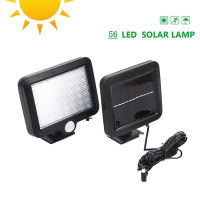 Solar light Motion sensor 56 LED ไฟติดผนังโซล่าเซลล์พลังงานแสงอาทิตย์