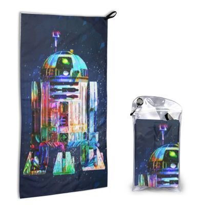 Star War ขนาด40*80ซม.,Handuk Cepat KERING ผ้าเช็ดตัว Marvel แฟชั่นซูเปอร์ฮีโร่สำหรับทุกเพศผ้าเช็ดตัวไฟเบอร์