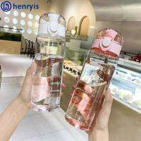 HENRYIS 780ml เด็กชายสาว ชัดเจน ฝ้า รั่วซึม ขวดน้ำดื่ม ถ้วยดื่ม ขวดน้ำกีฬา