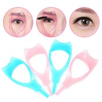 Eyelash Tools 3 In 1 Makeup Mascara Shield Guide Guard Curler Eyelash Curling Comb Lashes Cosmetics Curve Applicator