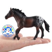 Munich Play - โมเดลสัตว์ Horse ม้า Appaloosa แดง ขนาด 14.50 CM (จากหาดใหญ่)