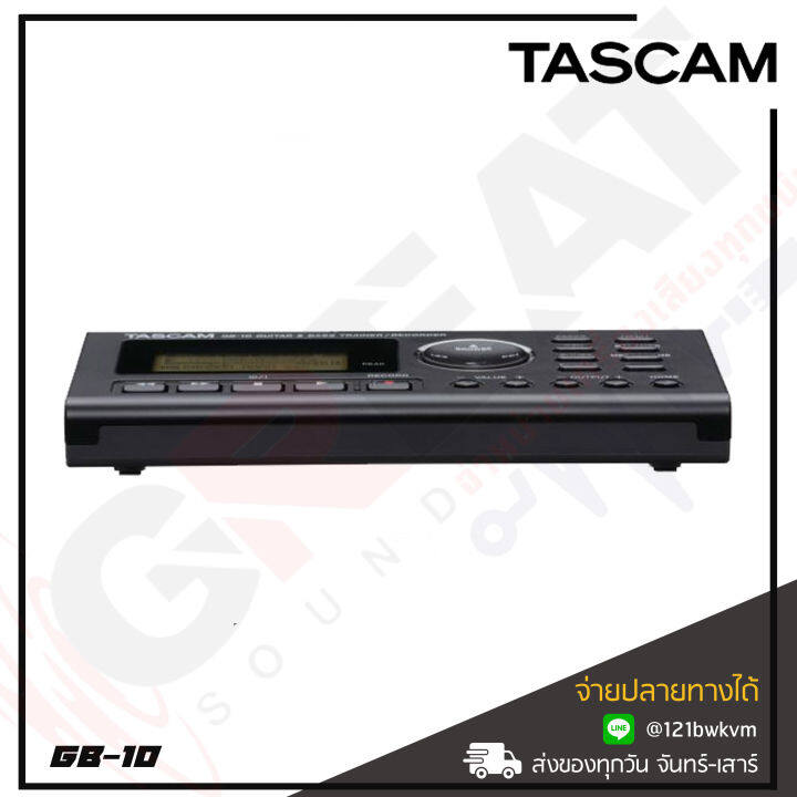 tascam-gb-10-เครื่องเล่นและบันทึกเสียง-กีต้าร์และเบส-สินค้าใหม่แกะกล่อง-รับประกันศูนย์ไทย