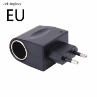 Jettingbuy】ไฟฟ้าในรถยนต์ปลั๊กแปลงไฟทั่วไป220V AC ถึง12V DC อะแด๊ปเตอร์แปลงเต้ารับ