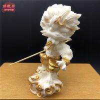 ♚✖ งาช้างผลไม้ Monkey King Tengyun ขับรถหมอก Sun Wukong เครื่องประดับการ์ตูนลิง Golden Hoop Stick งานฝีมือตกแต่งบ้าน