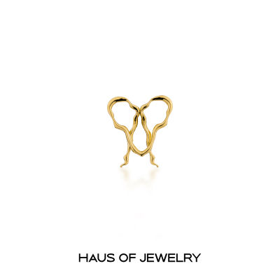 Haus of Jewelry - EVER Mini Amore Heart Clip คลิปมินิหัวใจห้อยชาร์ม งานเงินแท้ 925