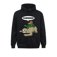 Sloth Turtle Snail Geek Sweatshirts For Men Summer Hoodies Custom Clothes Long Sleeve Slim Fit Graphic Hoodie Size Xxs-4Xl