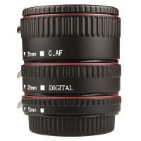 ’【‘【；=- Plastic Lens Adapter Auto Focus AF Macro Extension Tube Adapter Ring For Canon EOS EF EF-S Mount Lens Canon Macro Ring