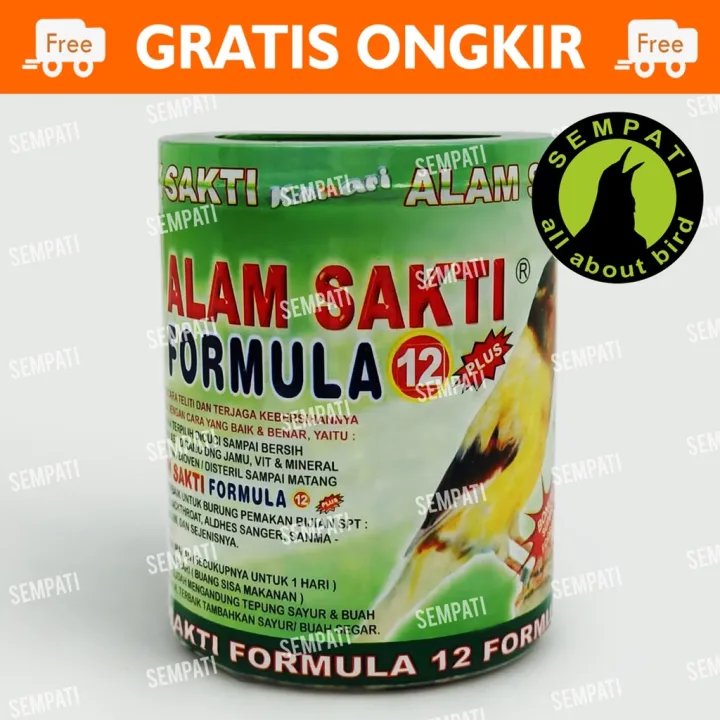 Pakan Burung Kenari Blackthroat Sanma Branjangan Alam Sakti Lazada