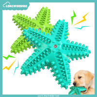 Rubber Dog Chew Toys Aggressive Chewers Toothbrush Toy Squeaky for Dog Teeth Cleaning Interactive Water Floating Training Pet