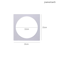 ?[Jiam] แผ่นเค้กอะคริลิคใช้ซ้ำได้ถาดแม่พิมพ์เค้กแผ่นขูดเค้กอุปกรณ์ตกแต่งเค้ก15 20 22 24 26ซม.