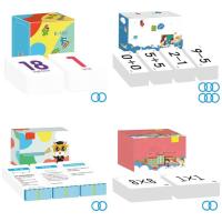 Math Learning Cards Elementary School Mathematics Toys Kid’s Addition Subtraction Multiplication and Division Flash Card elegantly