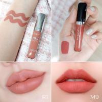 SET GLOSS MYCA R1+M9 (เซ็ตคู่ 2 ชิ้น) กลอสเนื้อแมท เนื้อสัมผัสนุ่มเนียนละเอียด เกลี่ยง่าย เม็ดสีชัดเจน ติดทนนาน กันน้ำ ไม่ติดแมส