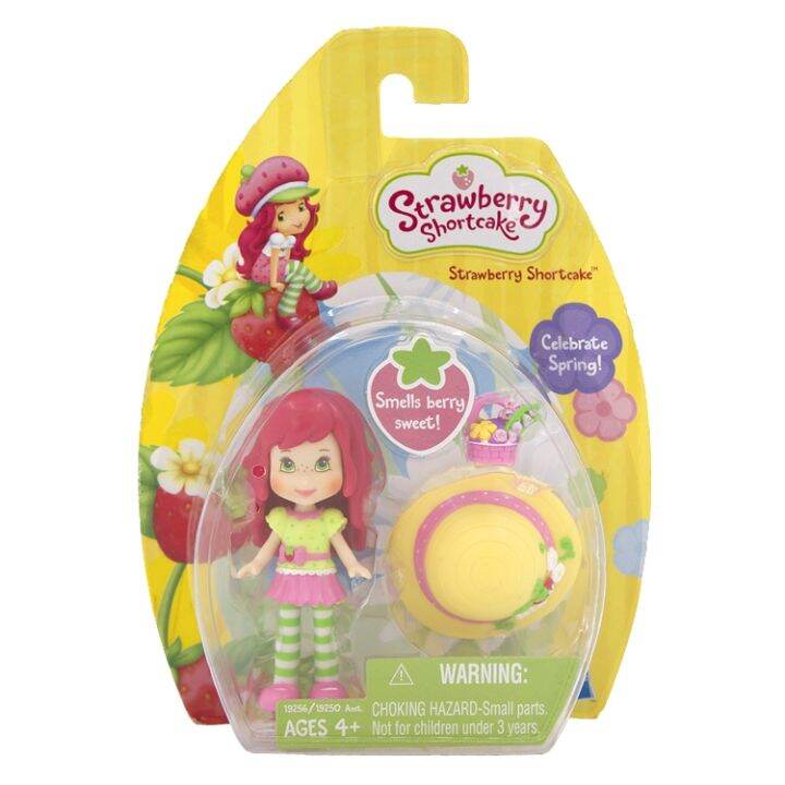 Strawberry Shortcake Fragrance Mini Wearing A Hat Strawberry Doll