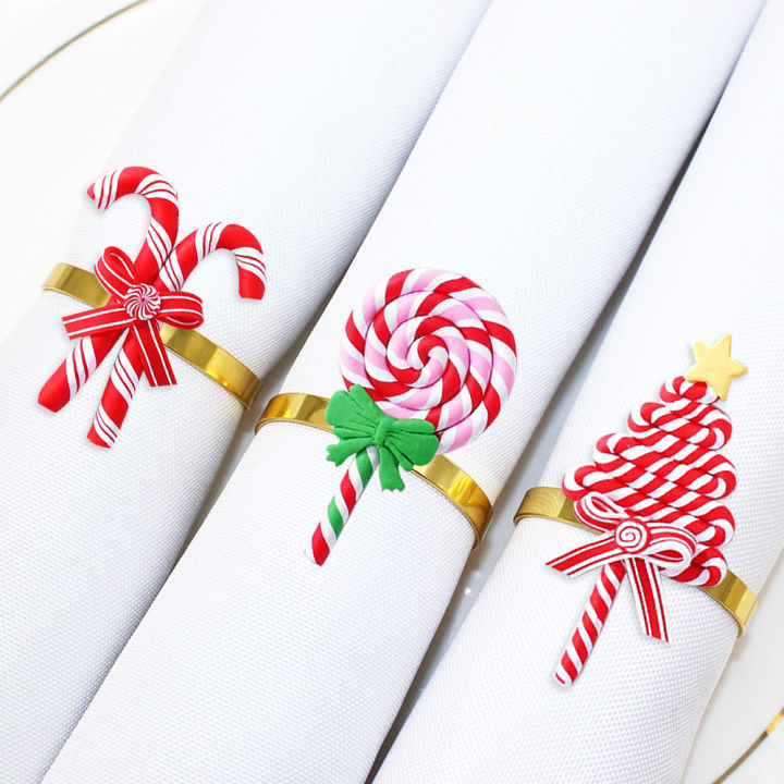 new-year-gifts-dining-table-decorations-new-year-decorations-holiday-themed-napkin-rings-original-design-napkin-rings-colorful-canes-napkin-rings-lollipop-napkin-buckle