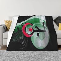 Ready Stock Algeria Algerie White Football Flag Top Anime Blanket Decorative Sofa Blankets Keep Warm With Picture Prevent Allergy