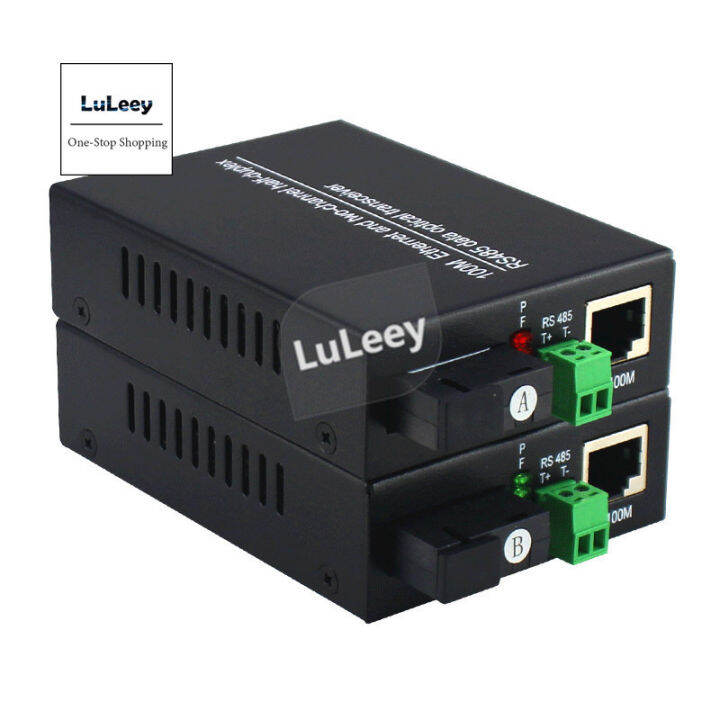 RS485 Optic Fiber Modem Fiber Optical Transceiver RJ45 Network