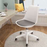 CHAIR เก้าอี้ เก้าอี้ทำงาน เก้าอี้สำนักงาน นั่งเล่นคอมพิวเตอร์หรือนั่งพักผ่อนได้ Office Chair มีล้อปรับหมุนได้ 90องศา พร้อมส่ง