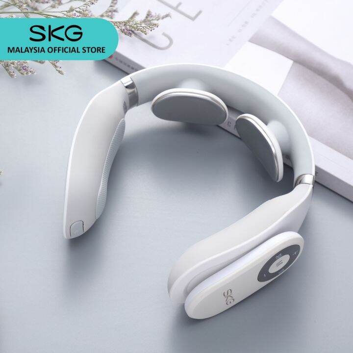 SKG Smart Neck Massager 4098E for Neck Pain Relief