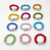 Hello celet Childrens celet Candy celet Crystal Girl Childrens Candy Color Hello Cat celet Heltty Accessories Child Bidding Prize Gift Cat Jewelry celet Wholesale