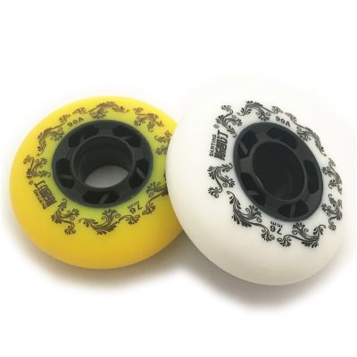 8pcs Inline Skate Wheels Outdoor 90A Freestyle Durable Tire72mm 76mm 80mm for Choose Hockey Roller Blades Replacement Wheel