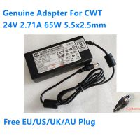 รับประกันสองปีของแท้24V 2.71A 65W 5.5X2.5Mm KPL 065M VI AC Adapter สำหรับ CWT Power Supply Charger