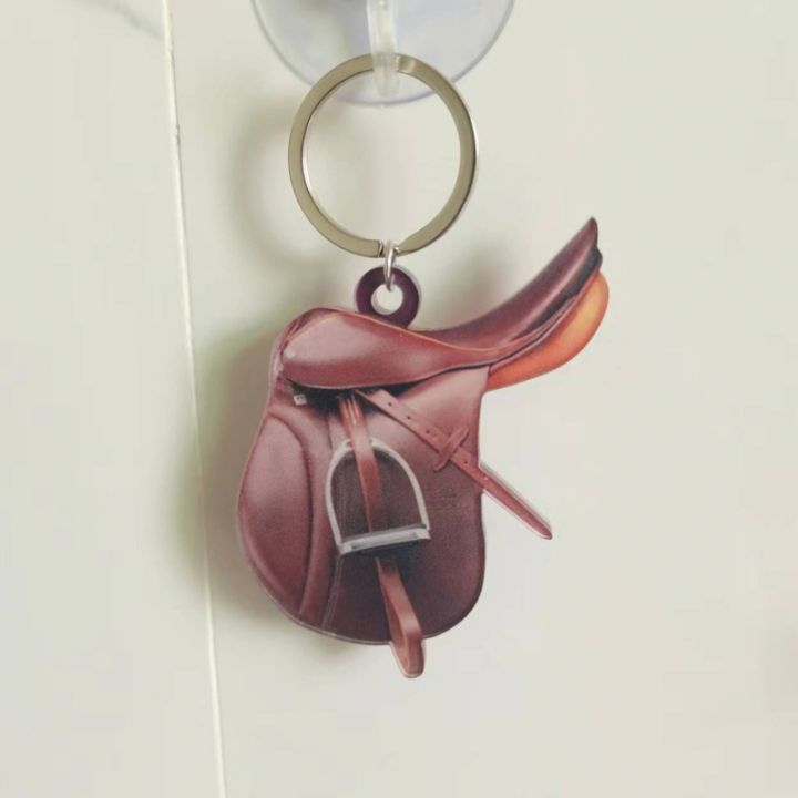 blg-saddle-acrylic-pendant-keychain-for-horses-lover-western-cowboys-for-home-decor-car-rearview-mirror-pendant-july