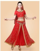 CP43.1 ชุดจินนี่ จินนี่ อาละดิน ระบำแขก อินเดีย สาวน้อยในตะเกียงแก้ว Dress for Jinny Aladdin India Dancing Suit India Costume Career Party Cosplay Fancy Outfit