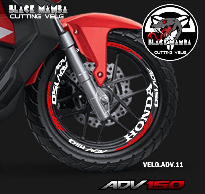 Cod Cutting Sticker Velg Adv Stiker Lis List Variasi Ban Velg Honda