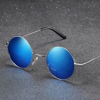 MYT_0343 Polarized Sunglasses Men Women Retro Round Sun Glasses Metal Frame Eyewear Driving Oculos De Sol UV400