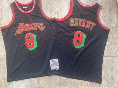 Top-quality Hot Sale Mens Los Angeles Lakerss 8 Kobee Bryantt Mitchell Ness 1996-97 Neapolitan Jersey - Black