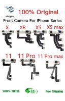 กล้องหน้าเดิมสําหรับ iPhoneX XR XS 11 11pro 12 12proMax 13 Proximity Sensor Face Front กล้อง Flex Cable อะไหล่ซ่อมโทรศัพท์