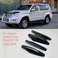 Car Roof Racks Rail End Decorative Cover Shell Replace For Toyota Land Cruiser Prado LC120 FJ120 2003-2009