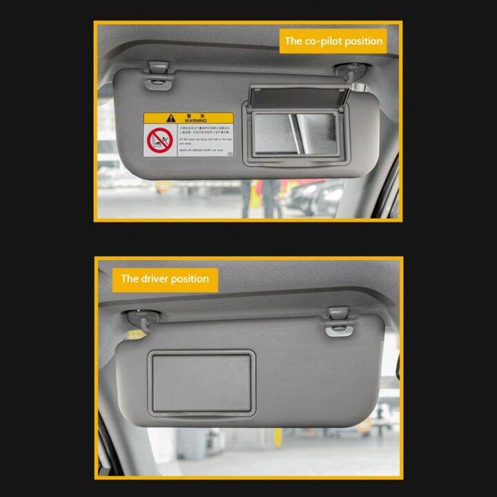 car-sun-visor-makeup-mirror-for-toyota-corolla-levin-2014-2019-windscreen-sun-visor-auto-accessories-gray