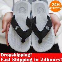 2023 New Men Flip Flops Beach Slippers Sandals Non-Slip Chanclas Indoor Anti-Slip Zapatos Hombre Shoes