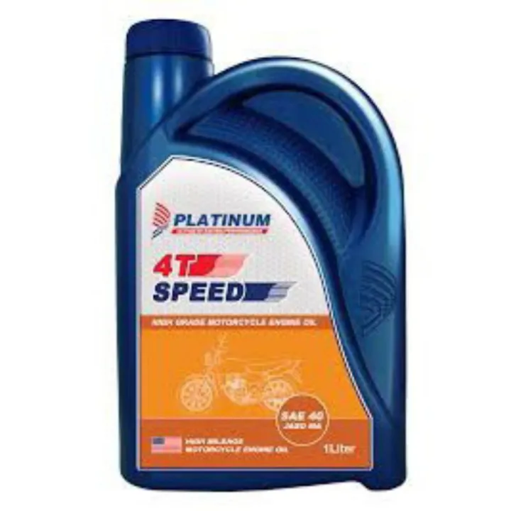 PLATINUM 4T SPEED SAE 40 ENGINE OIL 1 litter | Lazada PH