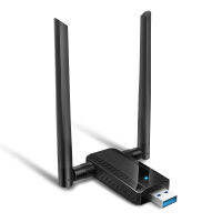 1200Mbps การ์ดเครือข่ายไร้สาย 802.11AC USB3.0 ความถี่คู่ 2.4G5.8G WiFi เครื่องรับ