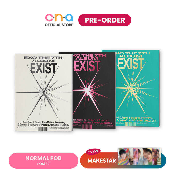 [PRE-SALE] EXO - EXIST (Photobook Ver.) 7th Album | Lazada PH